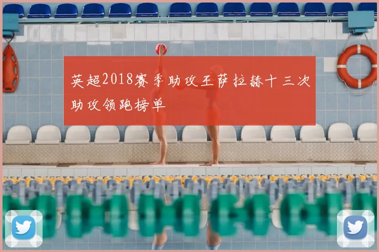 英超2018赛季助攻王萨拉赫十三次助攻领跑榜单